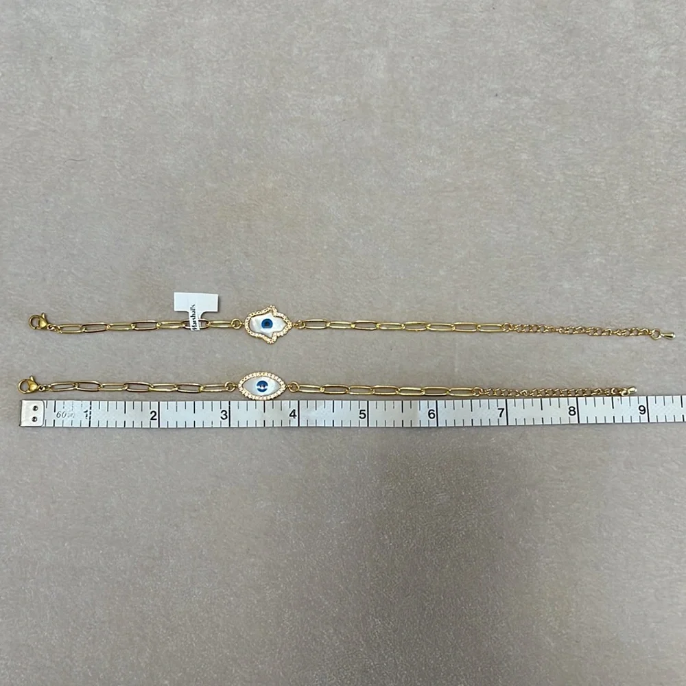 Set of Two Evil Eye Bracelets - Picture 5 of 6